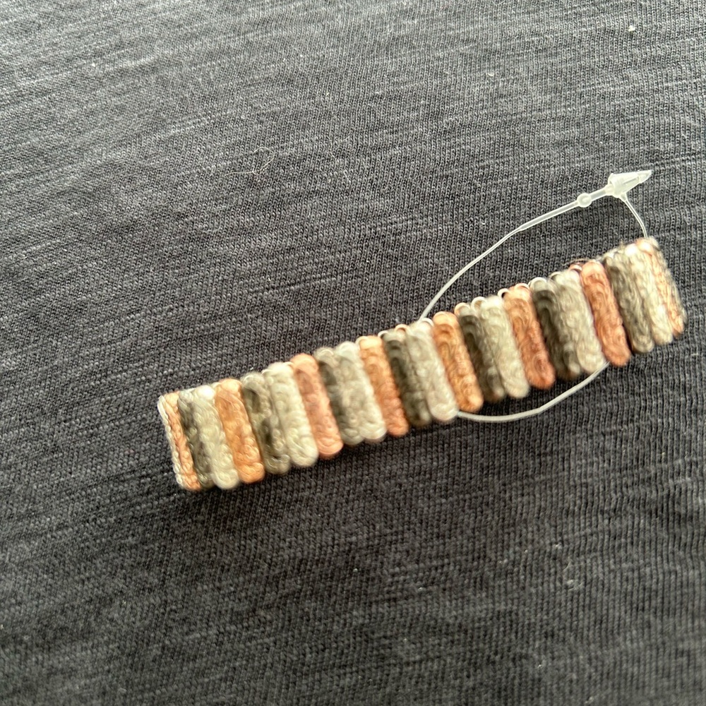 Multicolor Beaded Bracelet - elastic